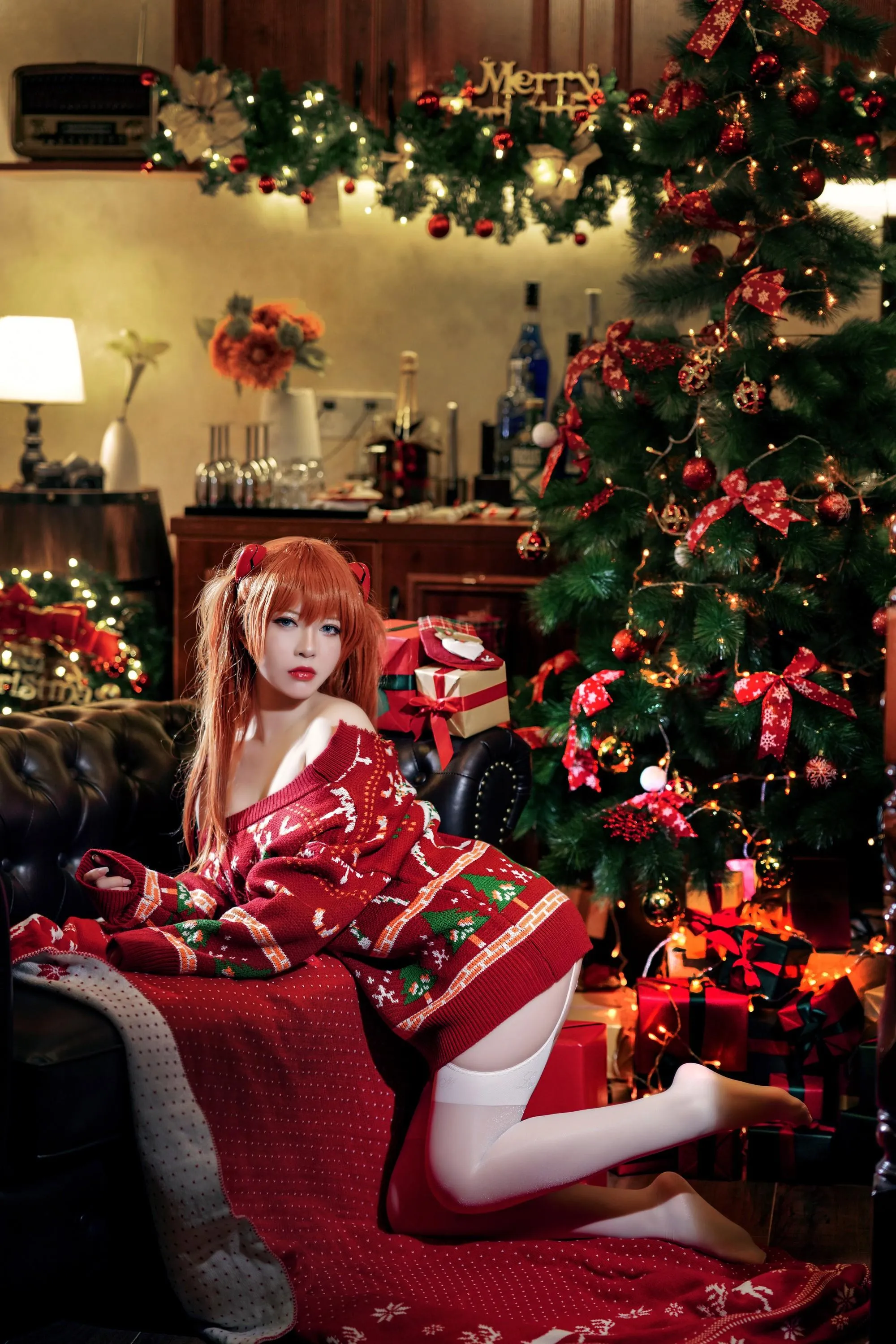 半半子 – NO.45 式波ー ASUKA Christmas [33P]插图2